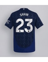 Manchester United Luke Shaw #23 Venkovní Dres 2024-25 Krátký Rukáv